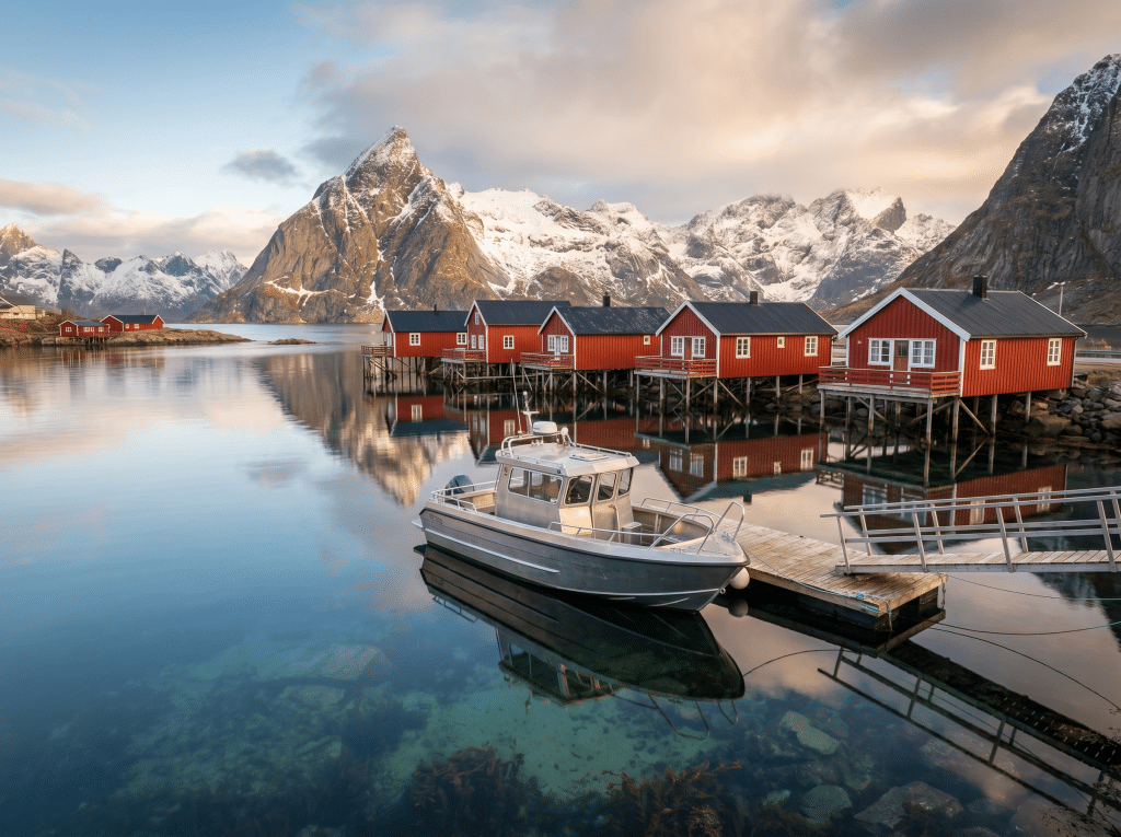 Zeevissen vanuit een rorbu: De ultieme Arctische beleving